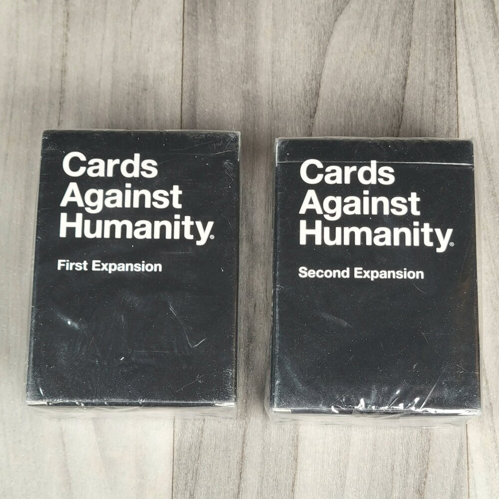 Cards Against Humanity: 1st & 2nd Expansions NEW